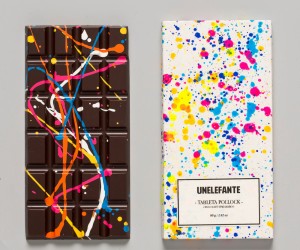 Chocolate maker Unelefante makes some pretty beautiful chocolate bars including one t...
