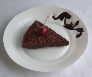 This set of dishware by French designer Ariane Prin contains artistic impressions in