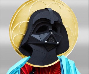 Papercraft created by Lobulo Design, the project was commissioned by Gooo Magazine.