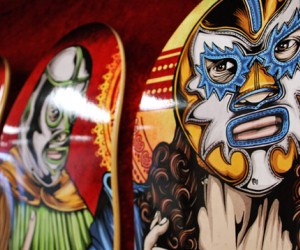 The Last Fiesta is 12-skateboard deck created by Pale Horse.